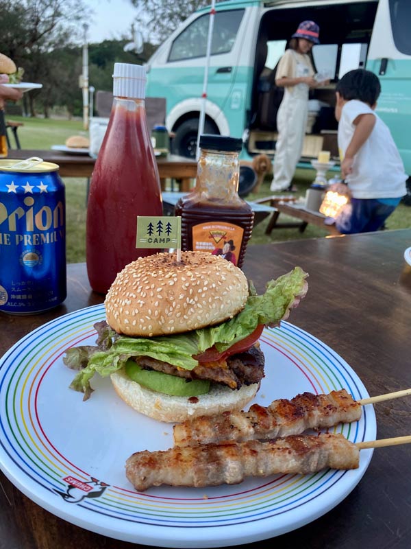 やんばるの森でキャンプ