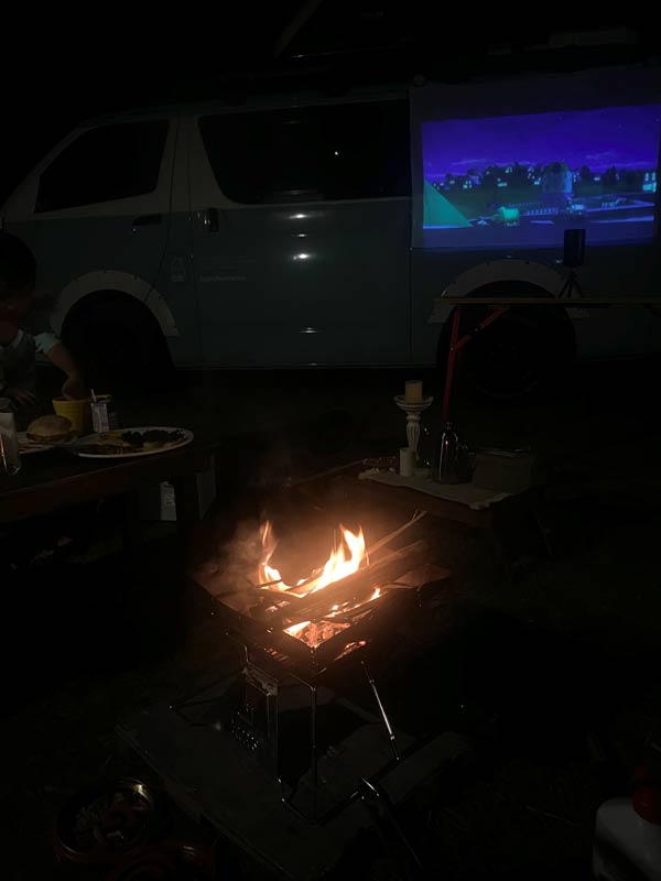 やんばるの森でキャンプ